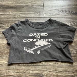 BRANDY MELVILLE Cropped Dazed and Confused Top